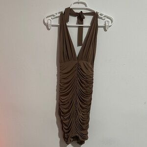 Wyldr Halter Mini Dress